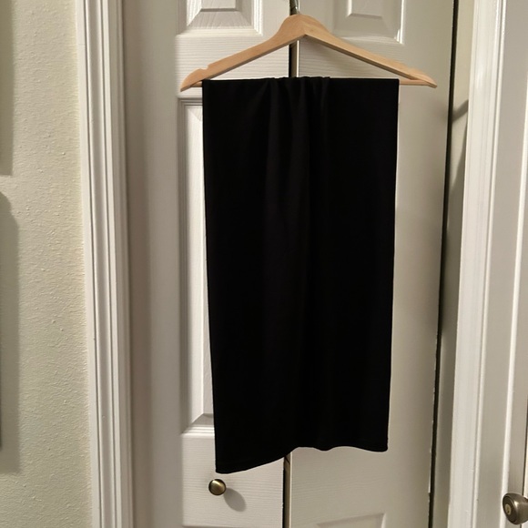 Tark 1 Black Midi Pencil Skirt for Cocktail - Picture 1 of 3